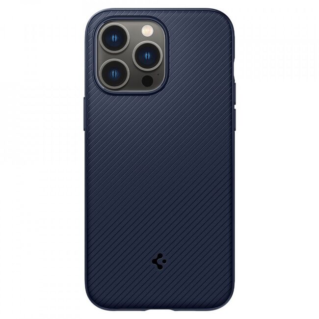 Husa iphone 14 pro spigen mag armor - navy blue