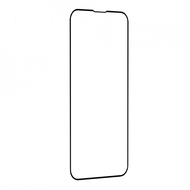 Folie iphone 13 pro max, 2.5d fullglue glass, lito - negru
