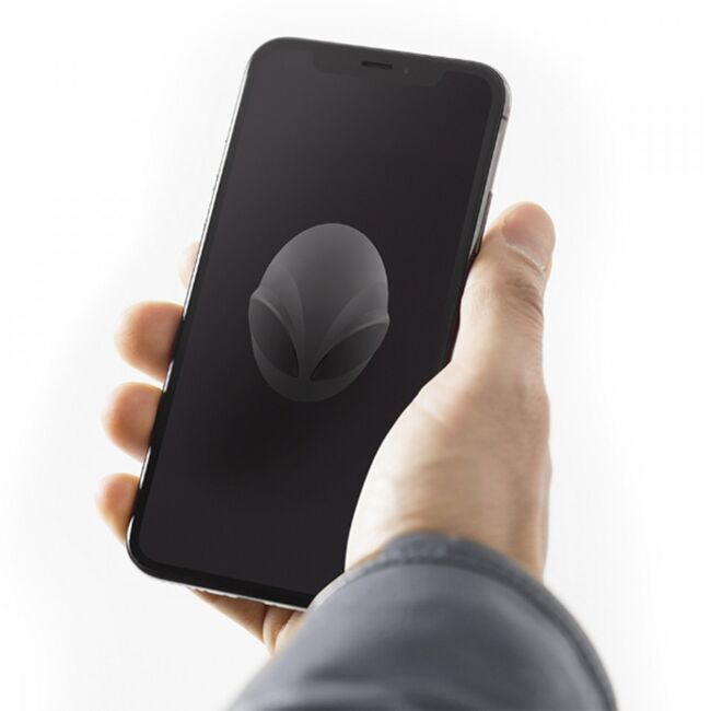 Folie iphone 6 / 6s, regenerabila + case friendly, alien surface - transparent