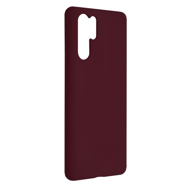 Husa huawei p30 pro din silicon moale, techsuit soft edge - plum violet