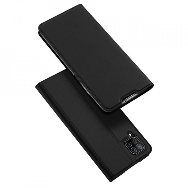 Husa huawei p40 lite tip carte, skin pro dux ducis - negru