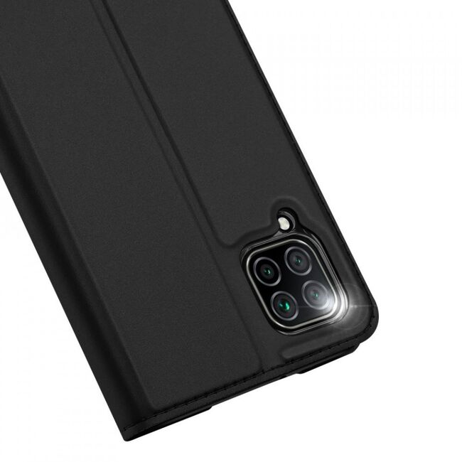Husa huawei p40 lite tip carte, skin pro dux ducis - negru
