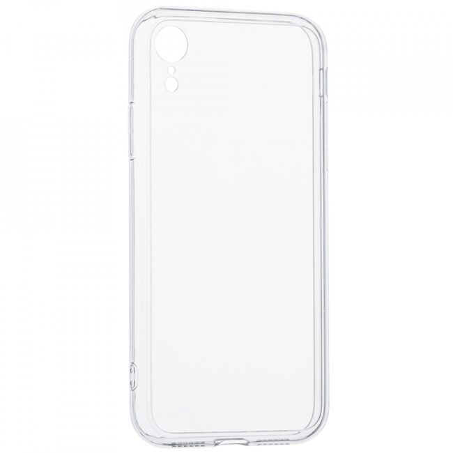 Husa iphone xr, din silicon tpu slim, techsuit - transparent