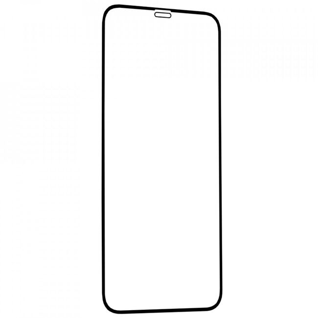 Folie de sticla iphone 11 / xr, 2.5d fullglue lito - negru