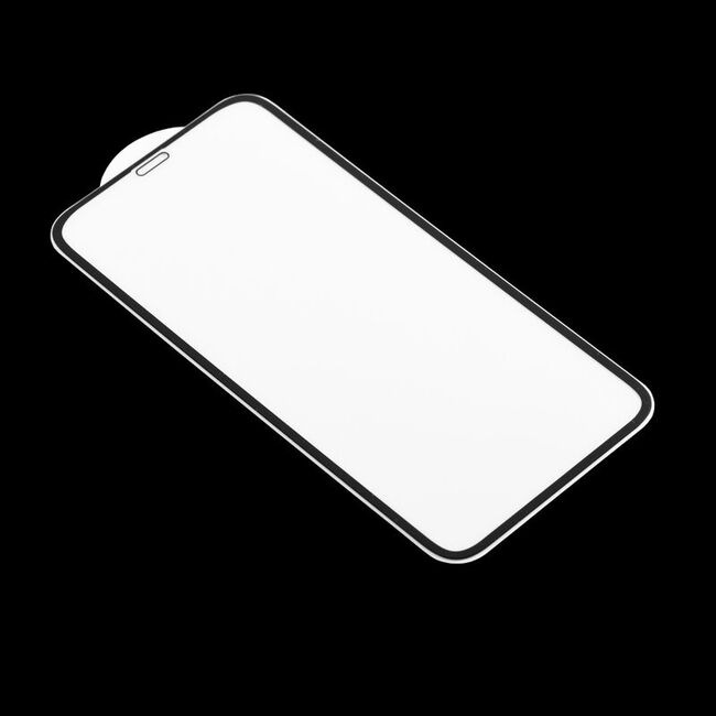 Folie de sticla iphone xr / iphone 11, 3d full glue mocolo - negru
