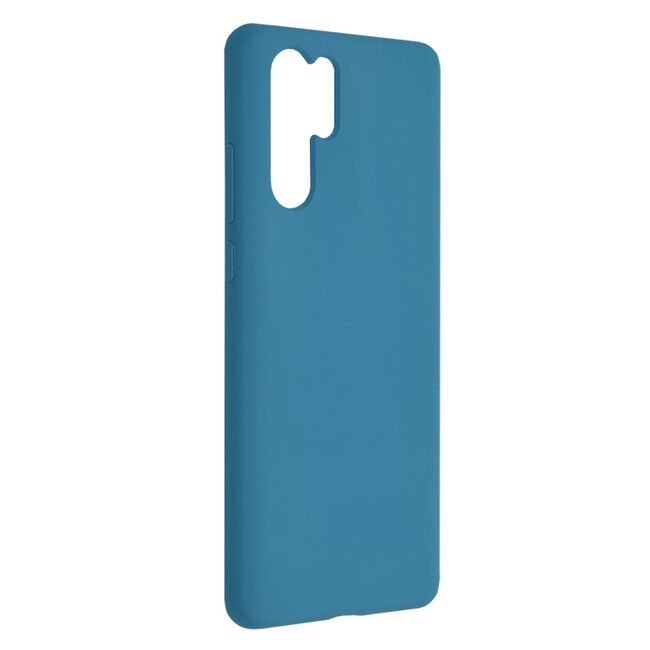 Husa huawei p30 pro din silicon moale, techsuit soft edge - denim blue
