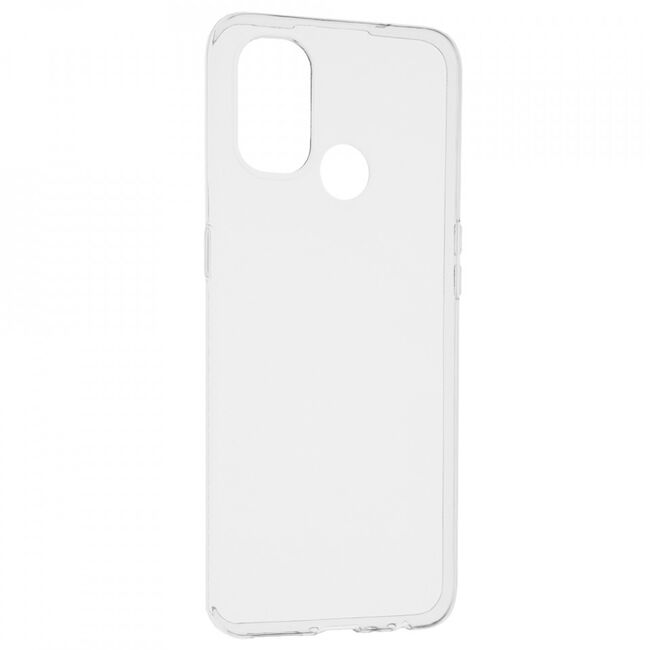 Husa oneplus nord n100 5g, din silicon tpu slim, techsuit - transparent