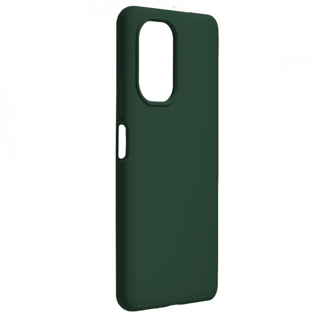 Husa xiaomi poco f3 din silicon moale, techsuit soft edge - dark green
