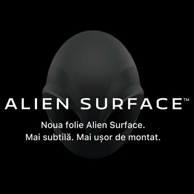 Folie samsung galaxy a52 5g, regenerabila + case friendly, alien surface - transparent