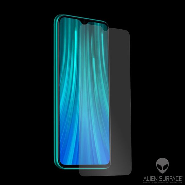Folie xiaomi redmi note 8 pro, regenerabila + case friendly, alien surface - transparent