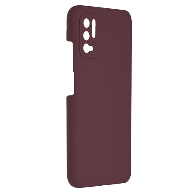 Husa xiaomi redmi note 10 5g din silicon moale, techsuit soft edge - plum violet