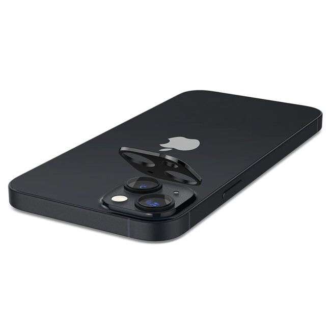 Folie camera iphone 14 / iphone 14 plus, techsuit full camera glass - negru