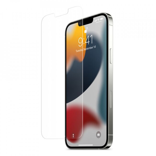 [pachet 2x] folie iphone 13 pro max, glas.tr ez-fit 9h - privacy