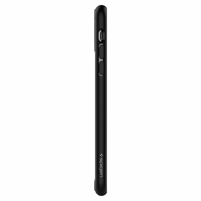 Husa iphone 11 pro max, ultra hybrid spigen - negru