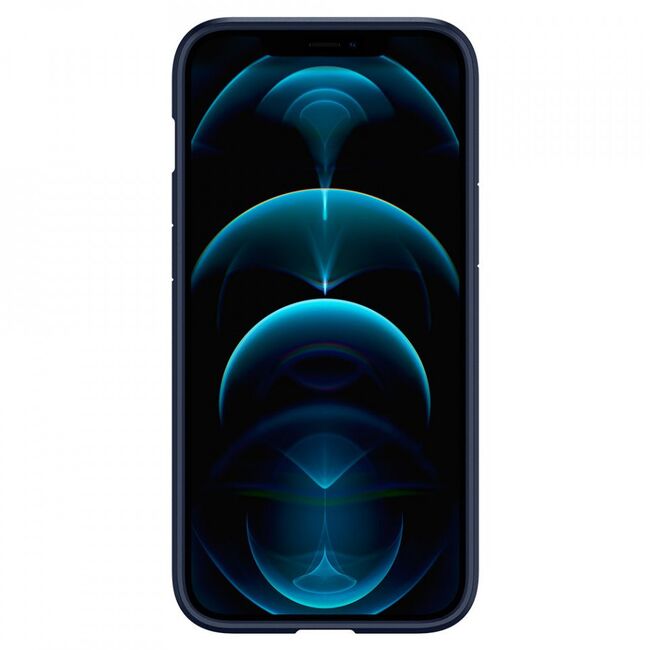 Husa iphone 12 / 12 pro, ultra hybrid spigen - blue