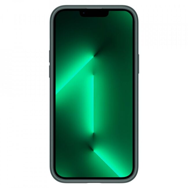 Husa iphone 13 pro max, spigen ultra hybrid - green