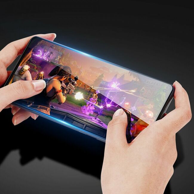 Folie oppo find x3 / x3 pro din sticla securizata, dux ducis - negru