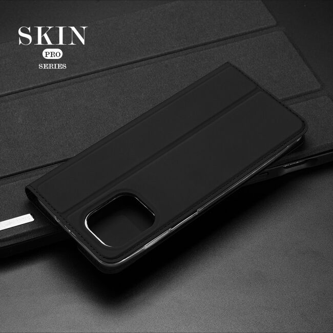Husa motorola moto edge s / moto g100 tip carte, skin pro dux ducis - negru