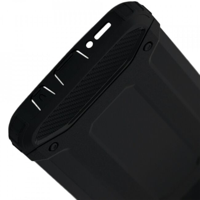 Husa samsung galaxy a50 / a30s / a50s din plastic dur, techsuit hybrid armor - negru