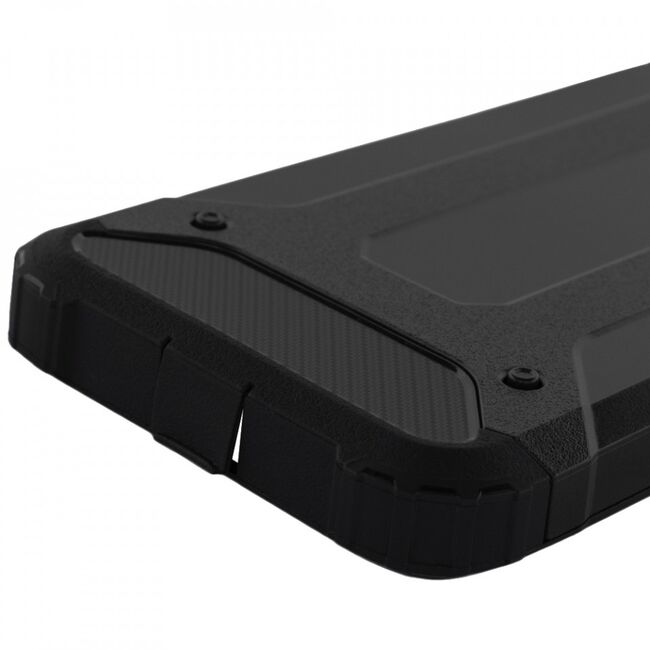Husa xiaomi redmi 7a din plastic dur, techsuit hybrid armor - negru