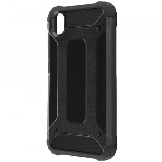 Husa xiaomi redmi 7a din plastic dur, techsuit hybrid armor - negru