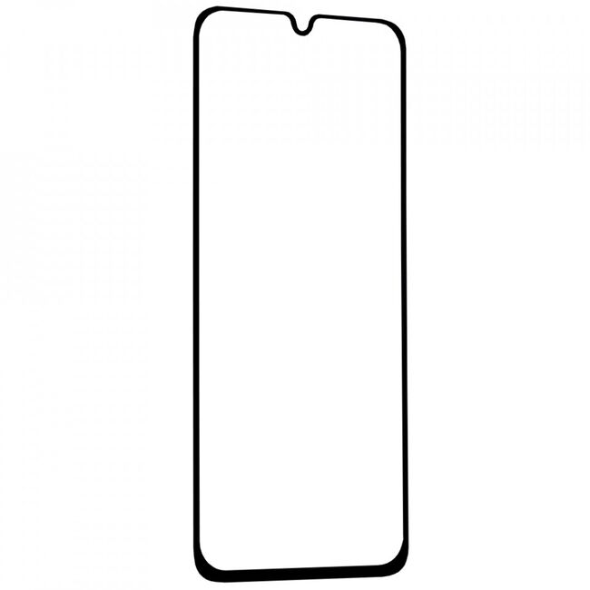 Folie de sticla samsung galaxy a40 / a01, 2.5d fullglue lito - negru