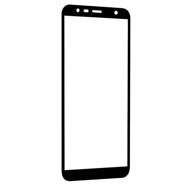 Folie de sticla samsung galaxy j4 plus / j6 plus, 2.5d fullglue lito - negru