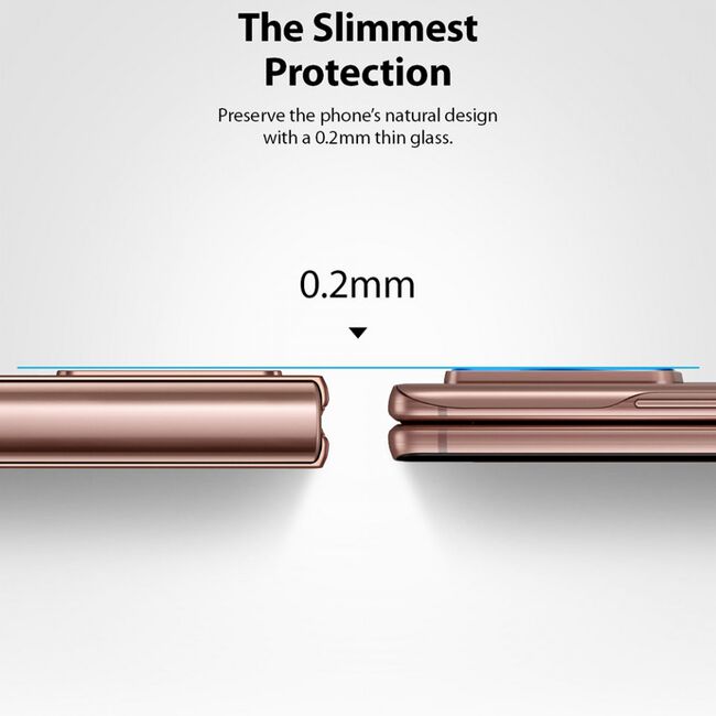 Folie samsung galaxy z fold 2, idgl camera glass (3 pack), ringke - clear