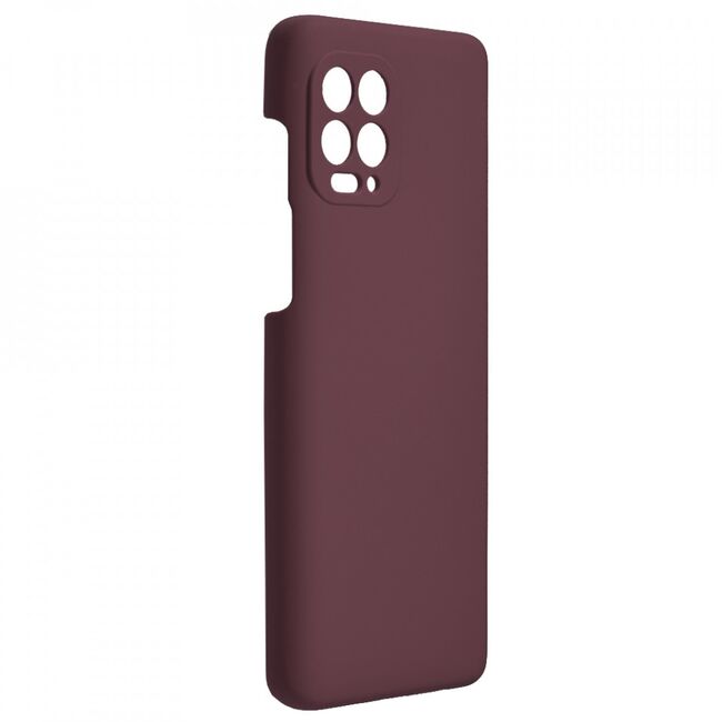 Husa motorola moto g100 / edge s din silicon moale, techsuit soft edge - plum violet