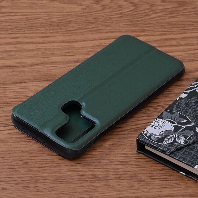 Husa samsung galaxy m30s / m31 tip carte, techsuit efold - dark green
