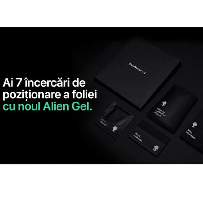 Folie 360° asus rog phone ii zs660kl [ecran+margini+spate] alien surface - transparent