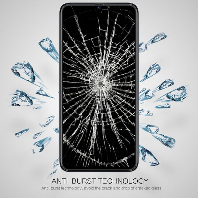 Folie sticla samsung galaxy a70, nillkin amazing cp+pro - negru
