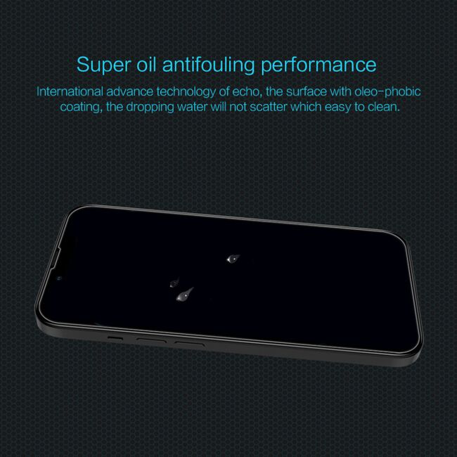 Folie iphone 13 mini, amazing h, nillkin - transparent