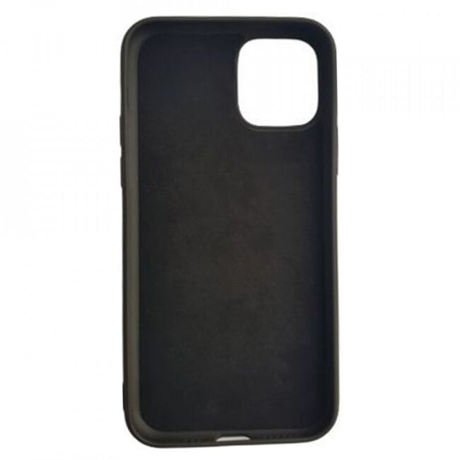 Husa iphone 11 din silicon moale, techsuit soft edge - negru