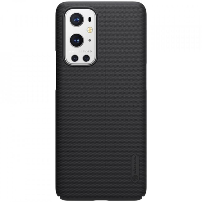 Husa oneplus 9 pro, super frosted shield, nillkin - negru