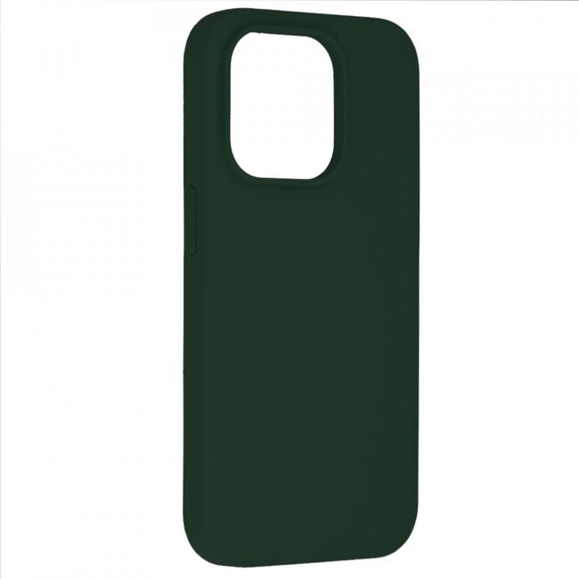 Husa samsung galaxy iphone 14 pro din silicon moale, techsuit soft edge - verde
