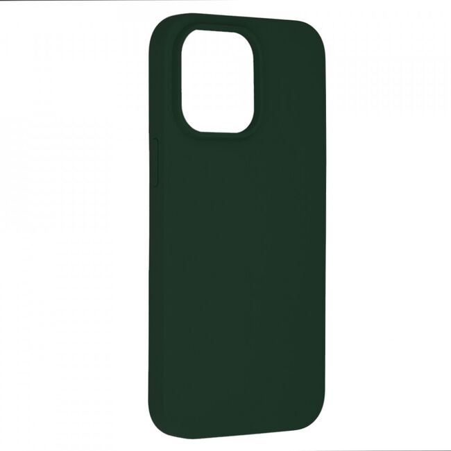 Husa samsung galaxy iphone 14 pro max din silicon moale, techsuit soft edge - verde
