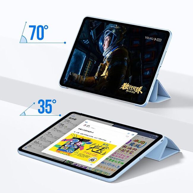Husa iPad 10 2022 10.9 inch ProCase cu functie wake-up/sleep, sky blue
