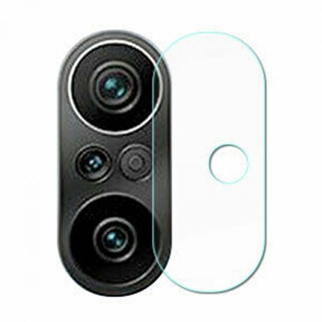 Folie camera xiaomi mi 11i / poco f3, mocolo full clear camera glass - transparent