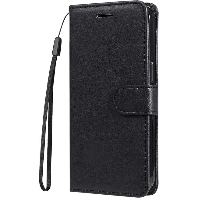 Husa pentru Sony Xperia 10 IV Wallet tip carte, negru