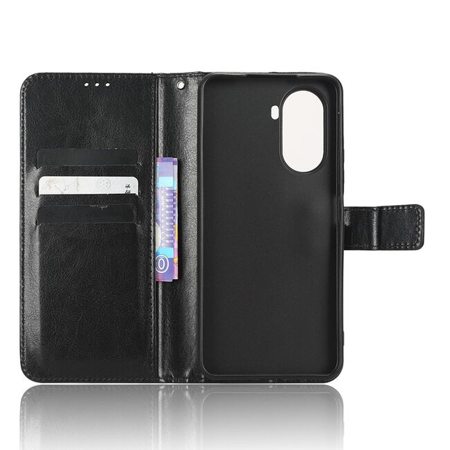 Husa pentru Huawei Nova 10 SE tip carte Wallet Premium, negru