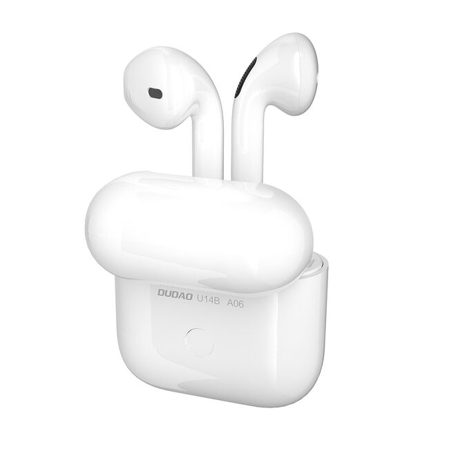 Casti Dudao TWS In-Ear Wireless Bluetooth Earphones (U14B-alb)
