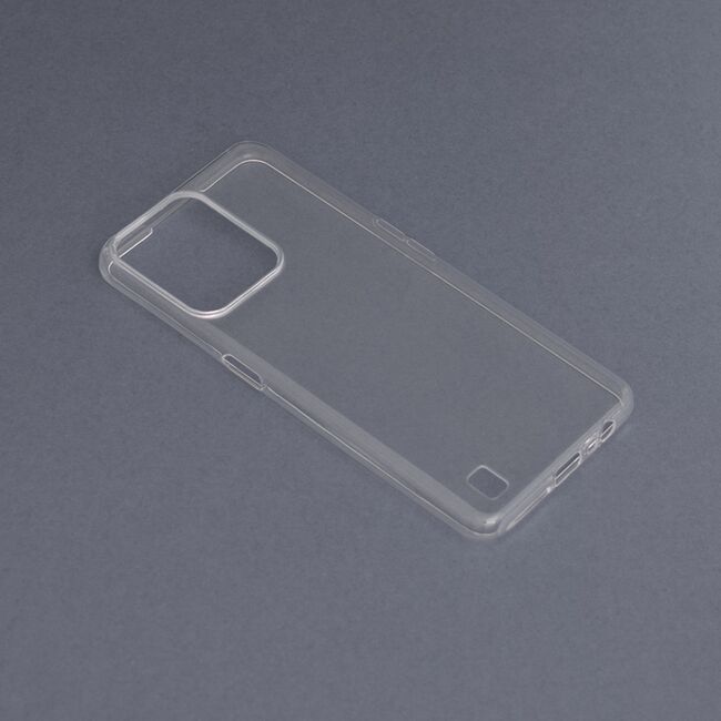 Husa realme c31 din silicon tpu slim, techsuit - transparent