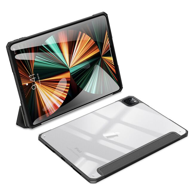 Husa pentru iPad Pro 12.9 inch 2022, 2021, 2020 DUX DUCIS Copa Multi-angle Stand Smart Sleep Function, negru