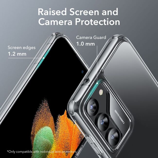 Husa pentru Samsung Galaxy S23+ Plus ESR Air Shield Boost, clear