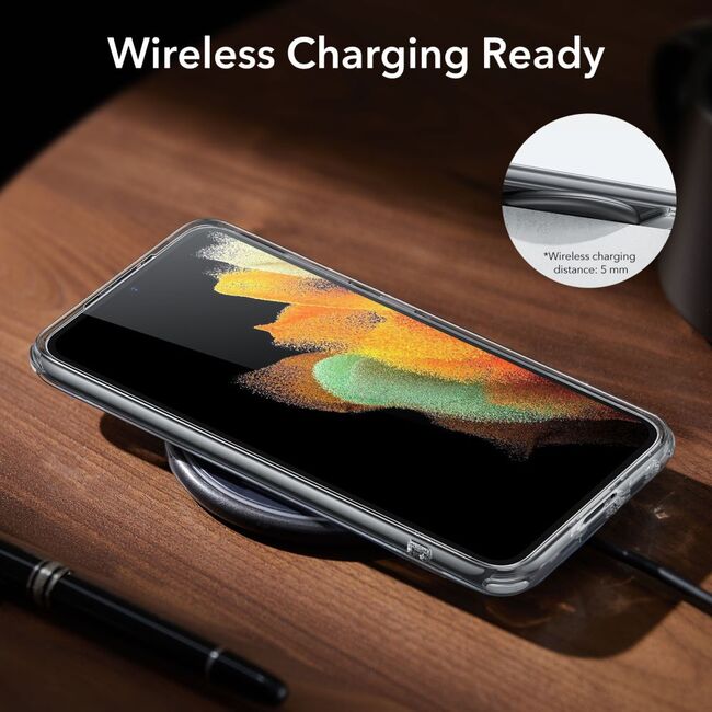 Husa pentru Samsung Galaxy S23+ Plus ESR Air Shield Boost, clear