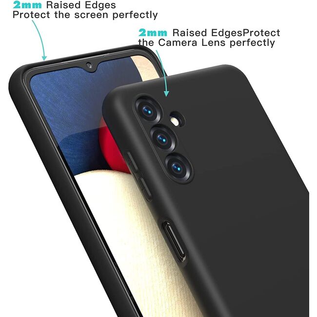 Husa Samsung Galaxy A04s Liquid Silicone, negru