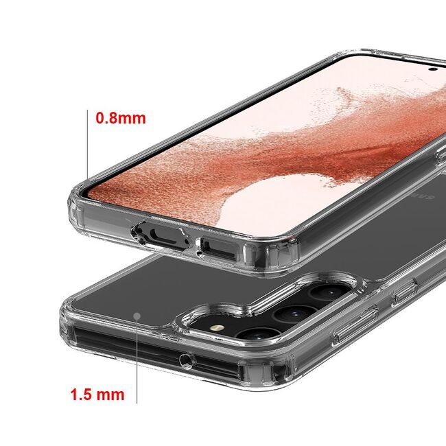 Husa Anti Shock 1.5mm pentru Samsung Galaxy S23+ plus (transparent)