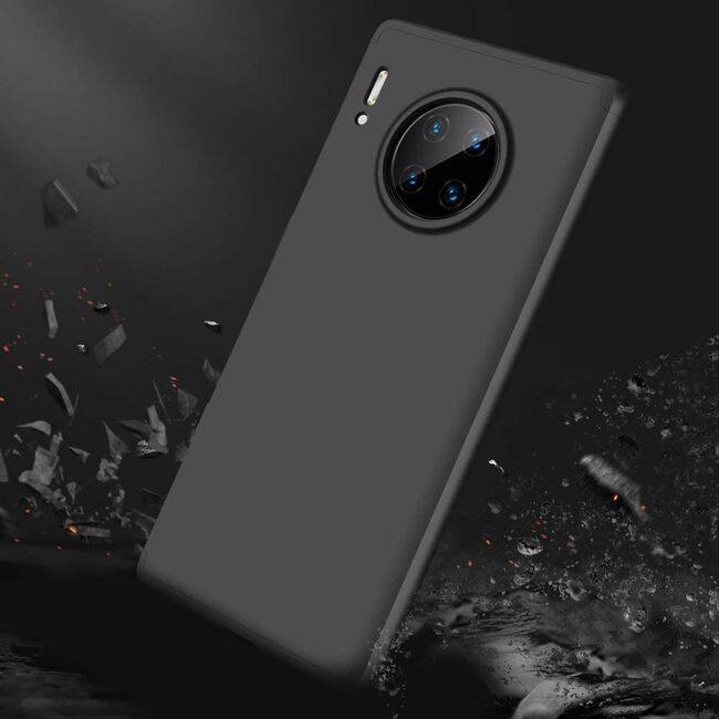 [Pachet 360°] Husa + Folie Huawei Mate 30 Pro GKK Original - Negru
