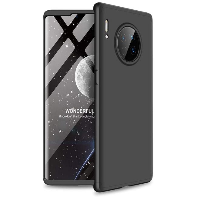 [Pachet 360°] Husa + Folie Huawei Mate 30 Pro GKK Original - Negru